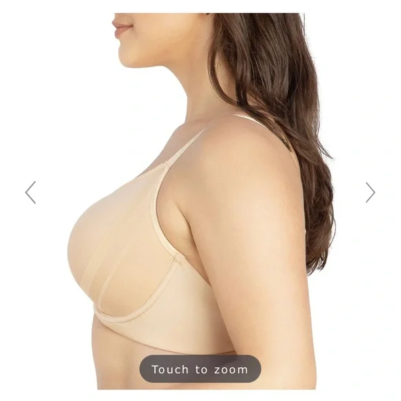 NWT Parfait Shea Plunge color Bare unlined underwire bra size US 32F $68 - Picture 11 of 12